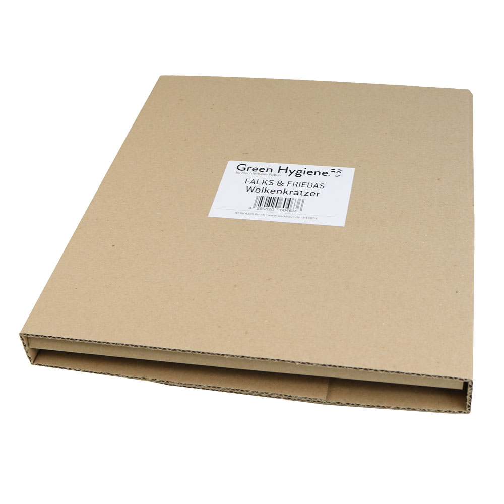 Wolkenkratzer Spender aus Holz für Papierhandtücher Falk u. Frieda