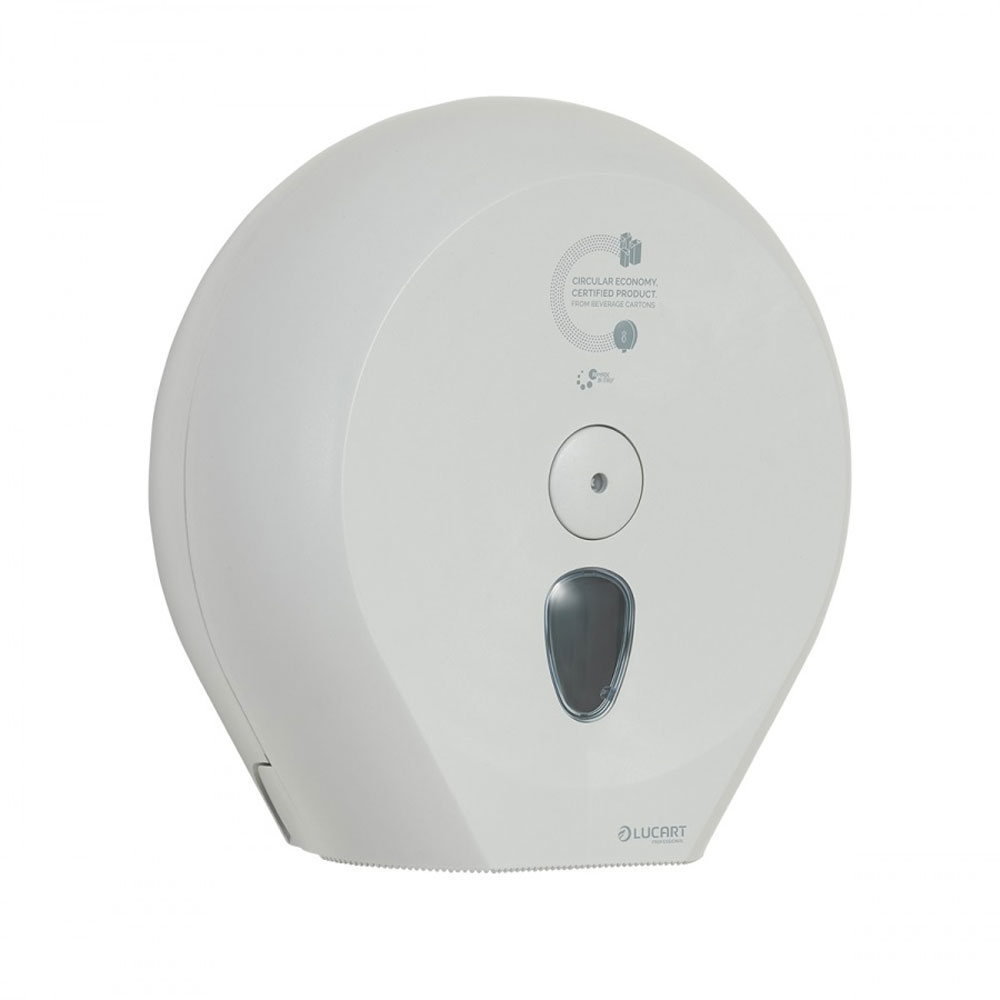 Maxijumborollenspender aus nachhaltiger Herstellung recyceltes Plastikm, ökologische Spender von Eco NAtural