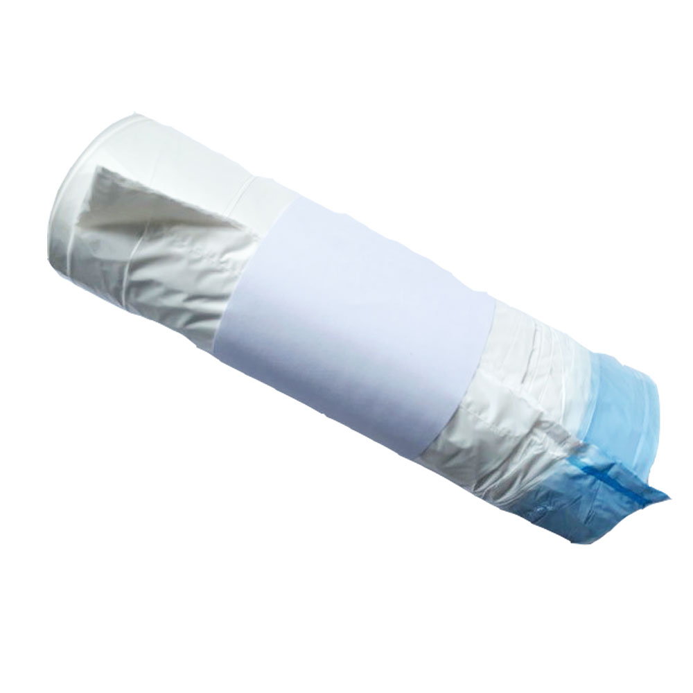 56004 DEISS Müllsack mit Zugband 30 Liter weiß