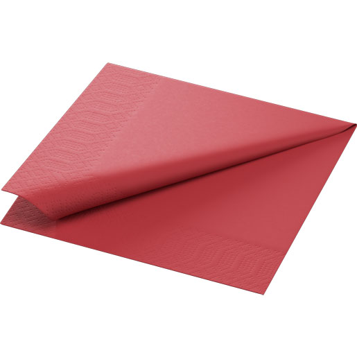 1000 Duni Servietten Bordeaux 33 x 33 cm – 3-lagig