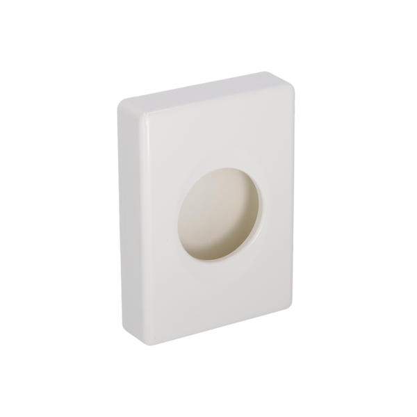 Hygienebeutelspender aus robustem ABS-Kunststoff – Weiß – Inkl. Klebepads & Montageset