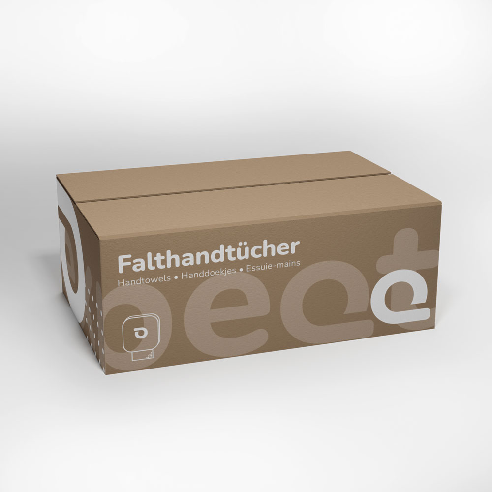 karton Falzhandtücher C-Falz Handtuchpapier