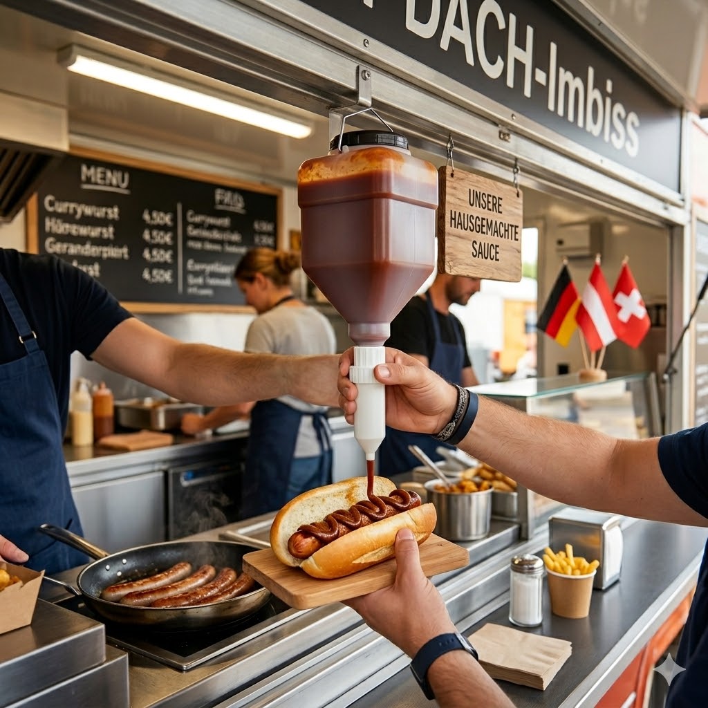 5 Liter Euterspender – Die legendäre „Saucenkuh“ für Profis