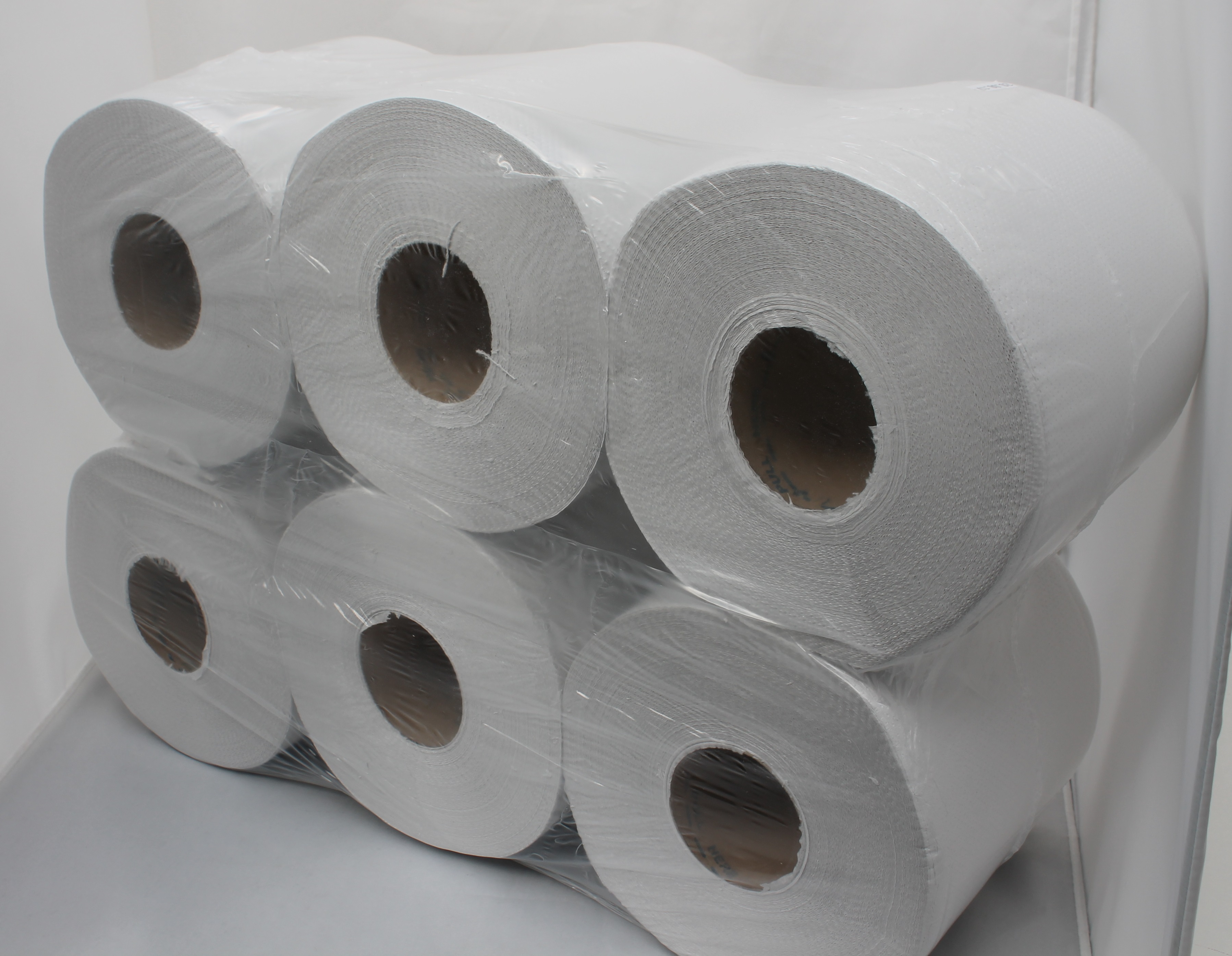 Solariumputztuch, Papierputztuch 1-lagig, midirolle, innenauszug