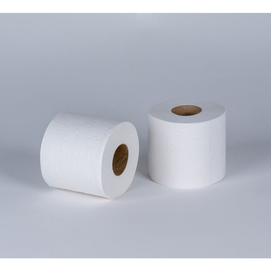 Fripa Duana® Toilettenpapier 3-lagig, hochweiß – Zellstoff-Mix (VE: 64 Rollen)