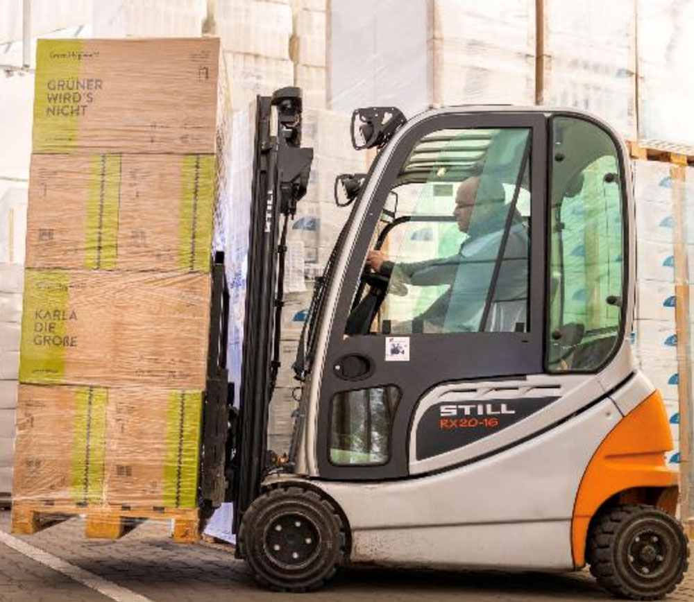 Palette Green Hygiene Ingeborg – N-Falz Falthandtücher | 54 VE | 100% Recycling & Plastikfrei