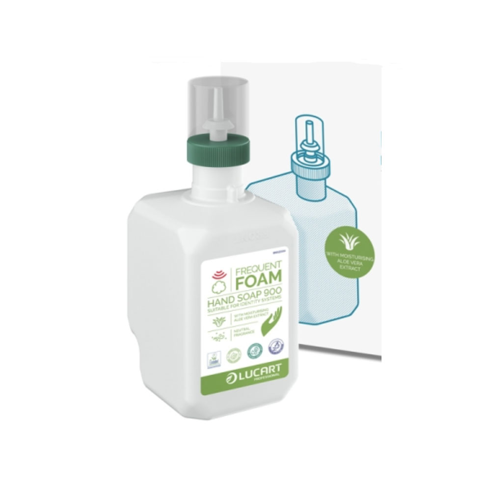 Schaumseifenkartusche Lucart Professional Frequent Foam dermatologisch getestet