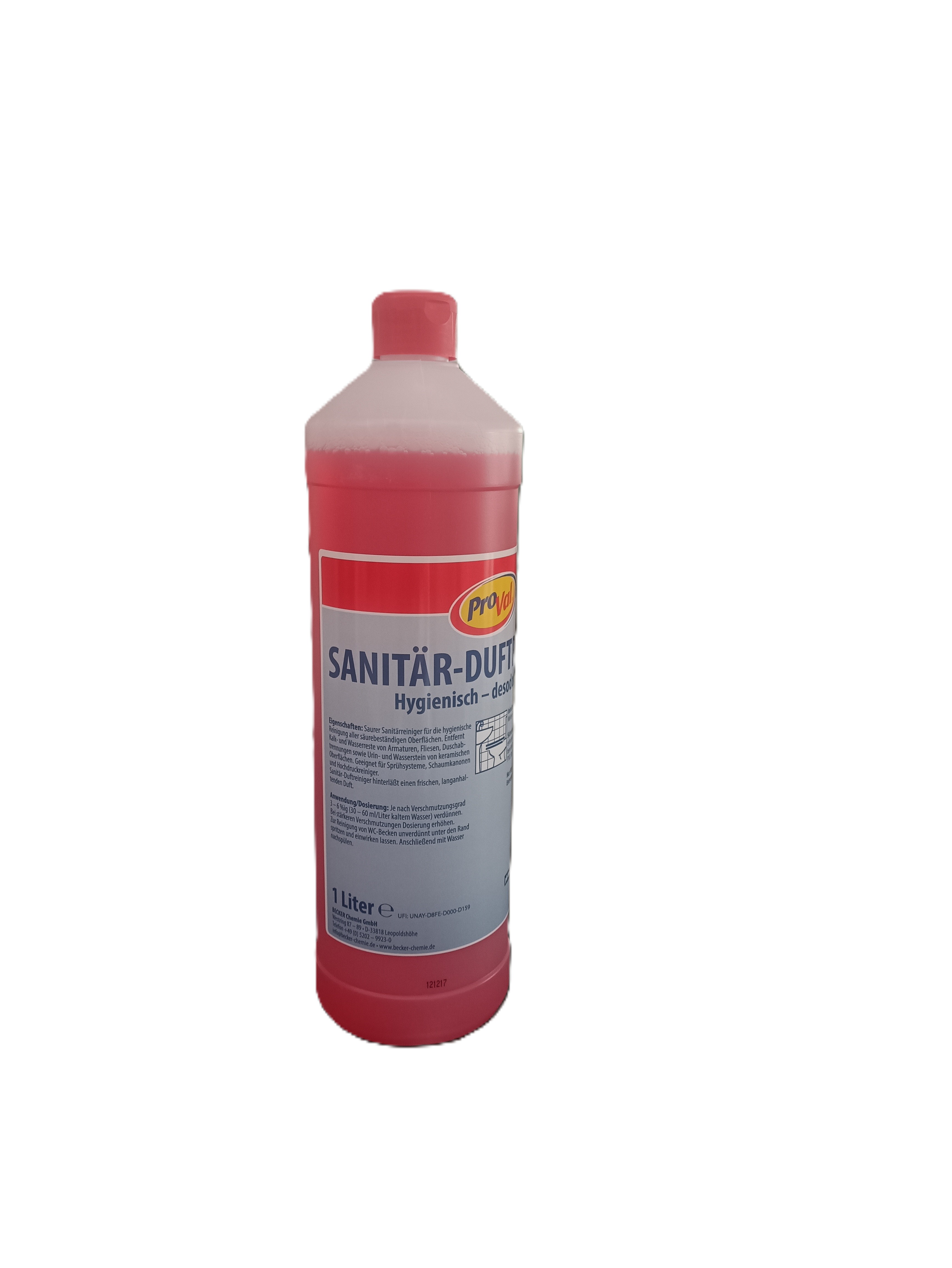 Sanitärduftreiniger & Badreiniger, Saurer WC-Reiniger