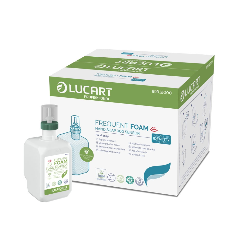 Frequent Foam Hand Soap 900 Natural Foam Soap Seife für Lucart Identity SensorSeifenspender