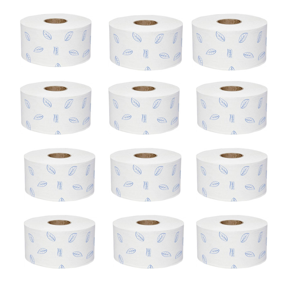 12 Tork Minijumbo Toilettenpapierrollen , T2