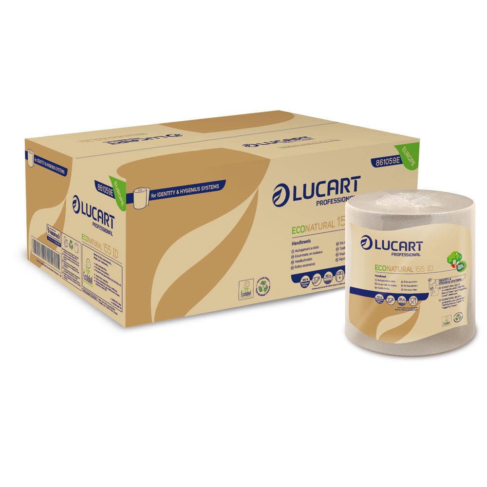 Handtuchrollen Eco Natural 155 ID Lucart Identity / Hygenius