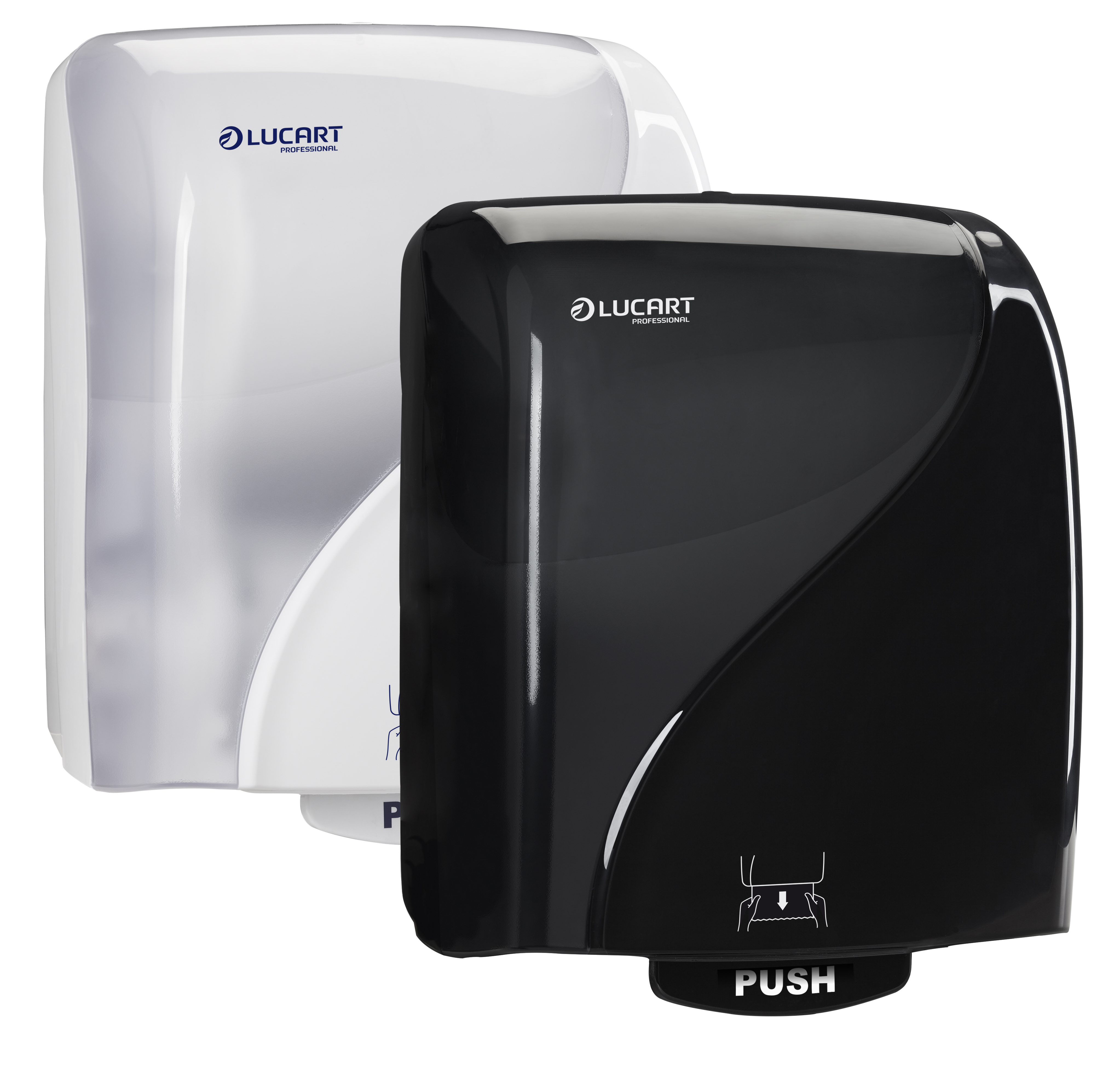 Lucart Identity AutoCut Handtuchrollenspender 2.0 (inkl. 1 Rolle)