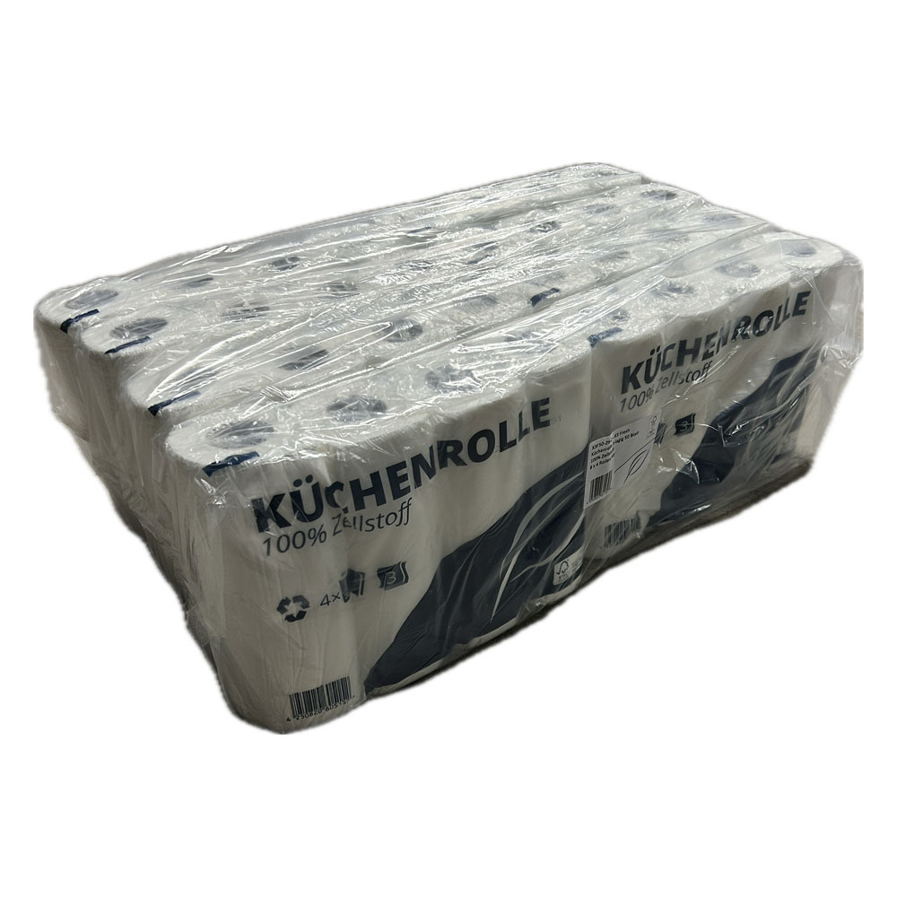 XXL-Pack Küchenrollen Zewa Küchenkrepp Küchenpapier 3-lagig 8x4 Rollen = 32 Rollen