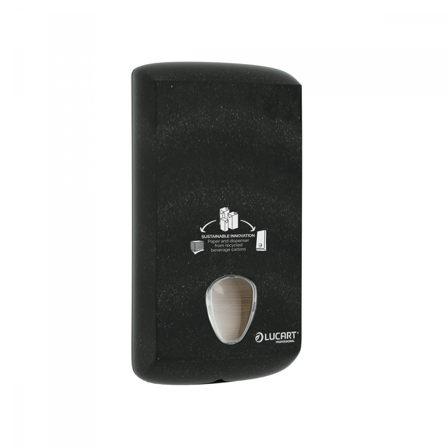 Eco Natural Toilettenpapier Spender für Einzelblatt schwarz