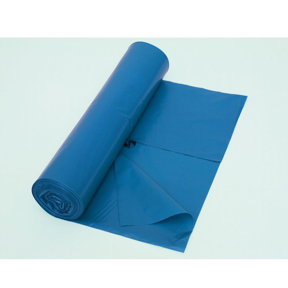 35 Liter Müllsack, blau, PE-LD, 500 Stück