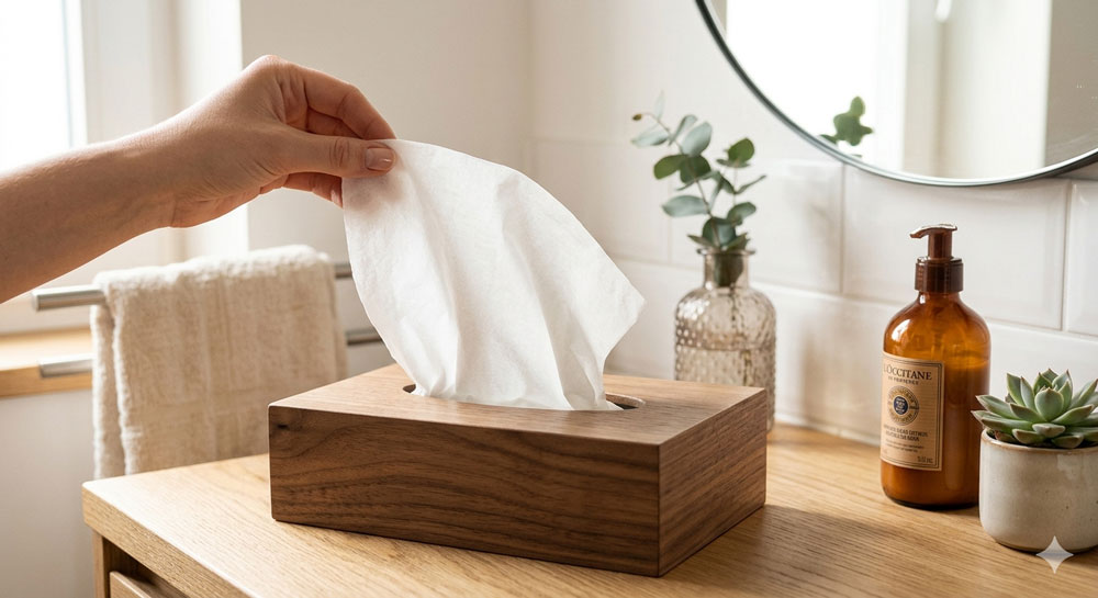 Lucart Kosmetiktücher Strong 100V – 2-lagig, hochweiß (4.000 Tücher)