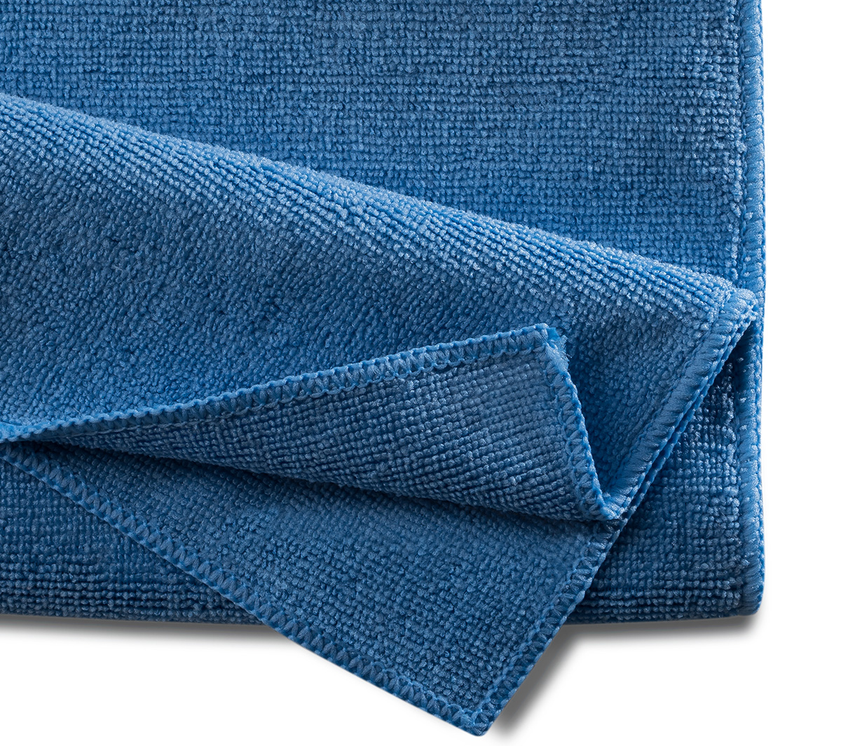 Profi Mikrofasertuch Blau 40x40 cm – Streifenfrei & Saugstark (Waschbar bis 90 °C)