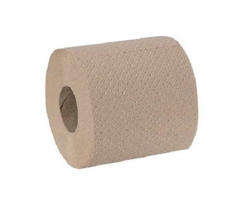 Green-Hygiene "Rolf", 48 Rollen Öko-Toilettenpapier – 100% Plastikfrei, 2-lagig, 300 Blatt