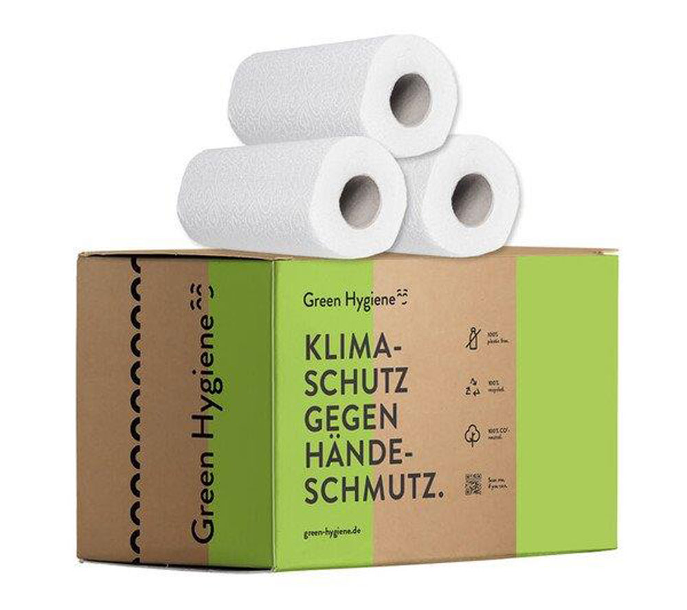 Karla küchenkrepp ohne Plastikverpackung Recyclingpapier