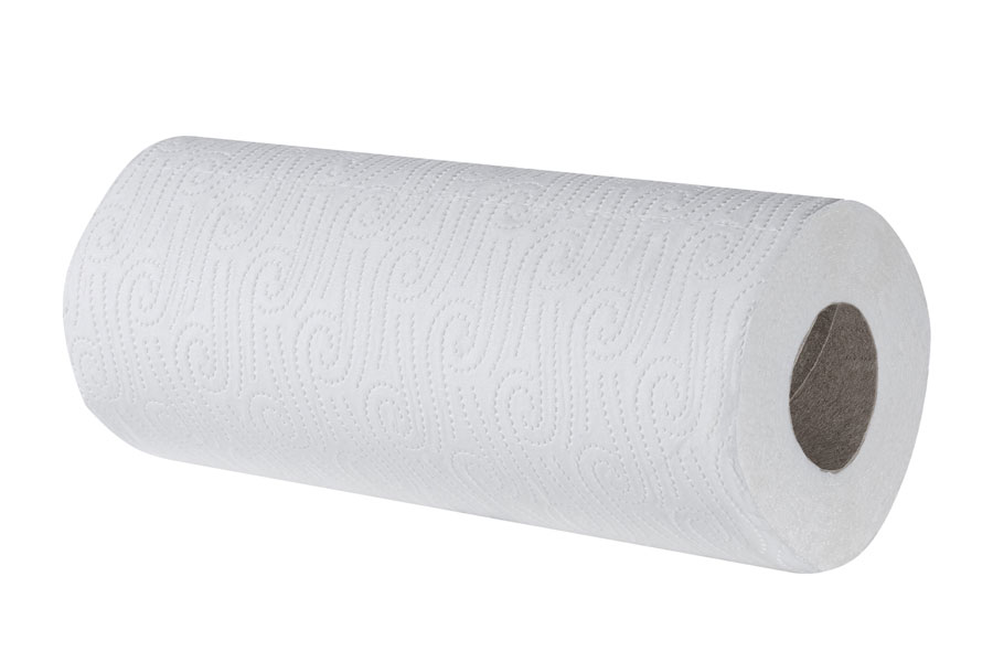 Küchenrolle 3-lagig 100% Zellstoff – Palette mit 24 Unterverpackungen (768 Rollen)