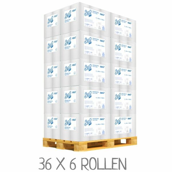 Palette: KIMBERLY CLARK Scott 6667 Handtuchrollen Airflex