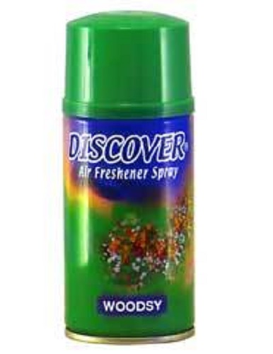 Duftdose Discover Woodsy (blumig) 320 ml – Lufterfrischer Nachfüllspray für Güler Discover Automatik