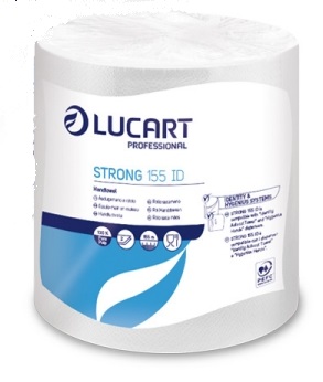 Palette Lucart Strong 155 ID – 192 Rollen (32 VE) | Premium Zellstoff für Identity-Systeme
