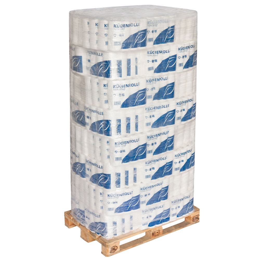 Palette Küchenrollen 27 Umpack 768 Rollen