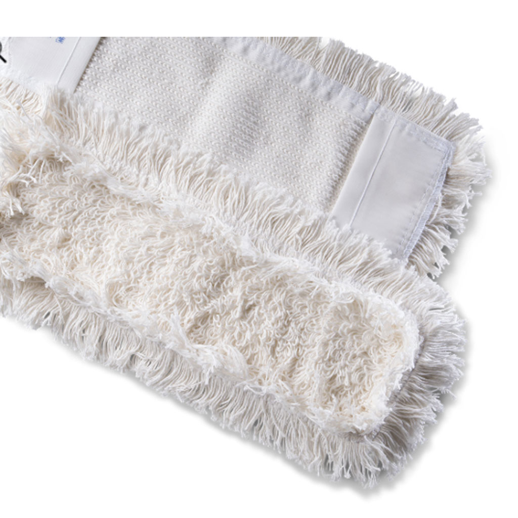 Baumwollmopp 50 cm ECONOMY – getufteter Wischmopp für Magnetklapphalter