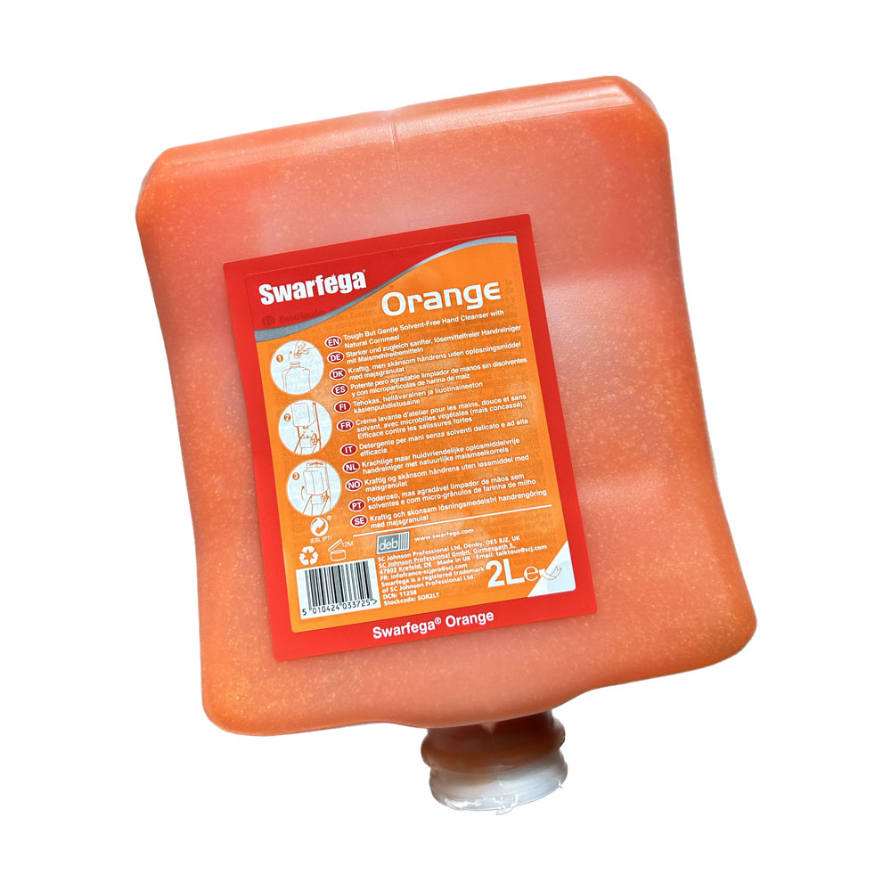 Swarfega Orange SCJ deb Stoko 2 Liter für Spender Hautreingung stark