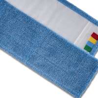 Mikrofasermopp, blau, 50 cm, Taschenmopp, Mopp für Klapphalterung,