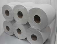 Solarienputzpapier Putztuchrolle Innenabrollung Innenabwicklungsrolle weiß 1-lagig