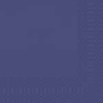 dunkelblau Serviette Duni 33x33 cm 1/4 Falz 16,5x16,5 cm