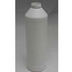 Leerflasche weiß 0,5 Liter ohne Aufdruck 